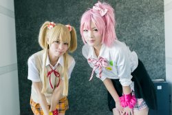 Jougasaki Mika (Mogeta) & Jougasaki Rika (Uri)