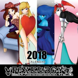 [Pixelboy] - Pinup Calendar 2018