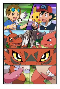 [Tricksta] Digimon vs. Pokemon (Digimon Tamers, Pokemon)