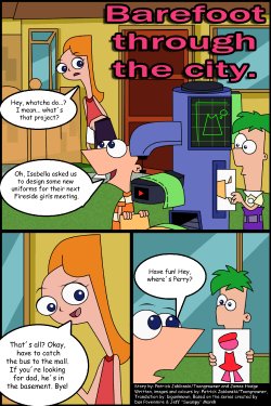 [Toongrowner] Barefoot Through The City (Phineas and Ferb)
