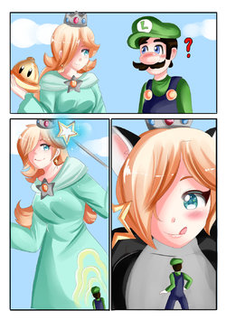 [Saintxtail]  Kitty Rosalina Noms Luigi