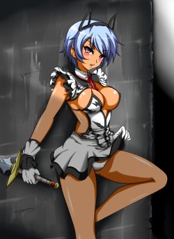 Irma (Queens Blade) + Cosplay and a Couple animated GIFs