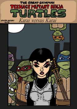 Teenage mutant Ninja Turtles: Karai versus Karai.