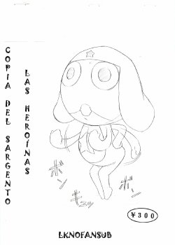 (CR35) [Momonga Club (Hayashibara Hikari)] Keroro Gunsou teki Heroine Inga Rough Copy shuu 2004/04/29 Gou (Keroro Gunsou) [Spanish] [LKNOFansub]