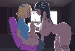 [Lewdua] Love is Sharing - Nessie and Alison