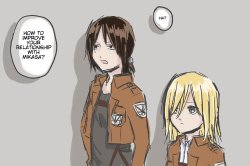[Lyy] How to Improve Your Relationship with Mikasa