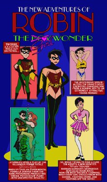 [Fraylim] Robin The Girl Wonder, Superman's Pal Jamie Olsen, Fan Art