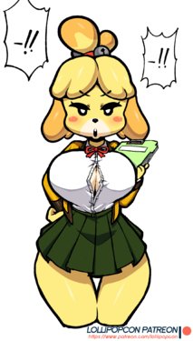[Lollipopcon] LEWD Isabelle (Animal Crossing)