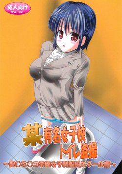 (C91) [Ajinori (Satou Kimiatsu)] Bou Yuumei Joshikou Toilet Tousatsu ~Seidominiko Gakuen Joshi Seifukufuu School Hen~