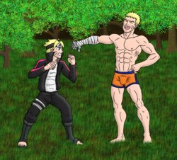 Boruto vs Naruto(Ballbusting)