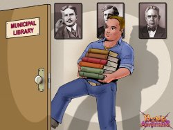 Set 69 - Bruce in library Part 1 [Bruce Bond]