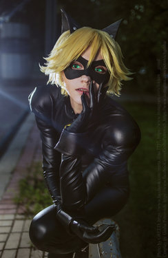 COSPLAY CHAT NOIR 1