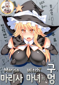 [Stapspats (Hisui)] Marisa Witch no Ana (Touhou Project) [Korean] [Digital]