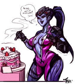 [TheAmericanDream] Widowmaker I Let Her Eat Cake (+Fart Alts)