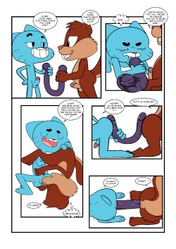 [JerseyDevil] Cat and Squirrel Interactions (The Amazing World of Gumball, Animaniacs) [Ongoing]
