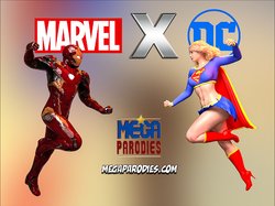 [Mega Parodies]Marvel X DC(超少女大戰鋼鐵俠)