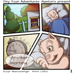 [Lirkov] Hamton's present (Tiny Toon Adventures) [Non-H]