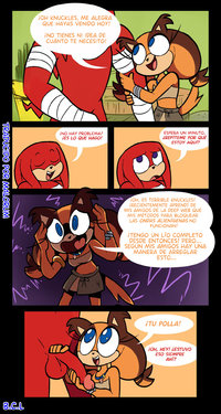 [misconamour] Sticks & Knuckles (Sonic the Hedgehog) [Spanish] [Malorum]