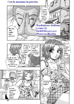 Con la mamma in piscina [Italian] [Rewrite] [Flowers of Hentai]