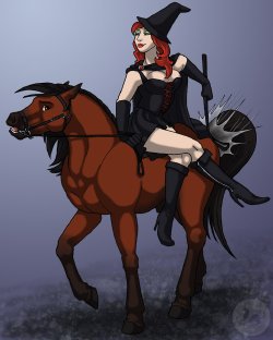 [SabretoothedErmine] Horse and Rider