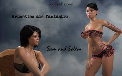 (BobbyTally) Brunettes Are Fantastic꧇ Sam and Solène (English)