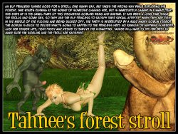 (taboo comics) Tahnee's forest stroll