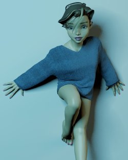 [3D Image Set] "The Girl" (Kim Goossens)