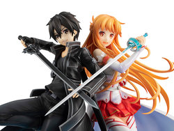 Sword Art Online 10th Anniversary Lucrea Kirito & Asuna Figure [bigbadtoystore.com]