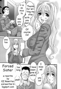 Forced Sister 1-2 [English] [Rewrite] [EZ Rewriter]