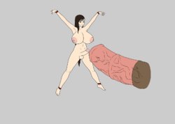 [DisturbedMonkey] Tifa's tight fit (commission)