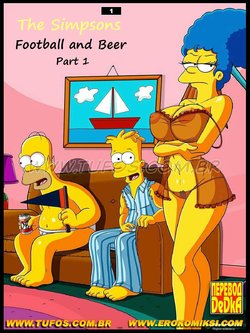 Football and Beer Part 1 (The Simpsons) (korean)