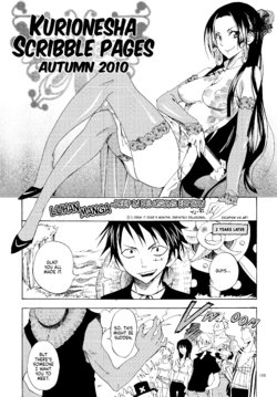 [Kurione-sha (YU-RI)]  Kurionesha Scribble Pages Autumn 2010 (One Piece) (Hebihime Freak! Soushuuhen) [English] [EHCOVE] [Digital]