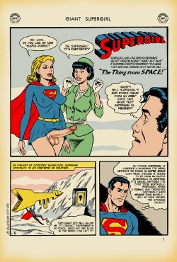 [JK Blacklin] Giant Supergirl - The Thing from Space! (Superman)
