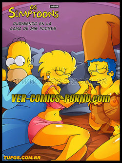 (español)  Durmiendo En La Cama De Mis Padres – Los Simpsons [Ver-Comics-Porno.com]