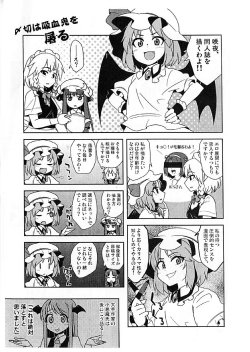 (Aka no Hiroba 8) [Zenoside (Zeno)] Shimekiri wa Kyuuketsuki o Hofuru (Touhou Project)