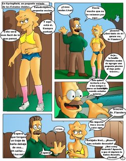 Comic xxx de "Los Simpsons" - Una parodia erótica (Español)