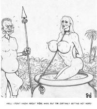 cannibal Female cartoons bondage