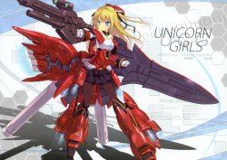 (C80) [Asahiage (Poco)] UNICORN GIRLS (Mobile Suit Gundam)