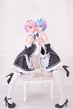 Ram and Rem by Toto cosplay OwO
