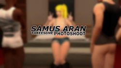 Samus Aran Threesome Photoshoot