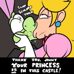 [JAMEArts] Thank You, Jimmy Your Princess Is In This Castle! (Super Mario Bros.)