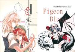 [Pigeon Blood (Asou Shin)] Kimi to Ikiru (Touhou Project) [Chinese] [紅銀漢化組]