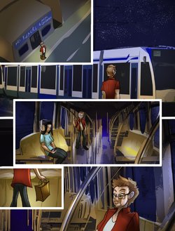 [TheBigBadWolf01] Tenkoman Comic: Long Train Running