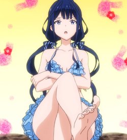 Anime Girls Legs and Feet Scenes - Screenshots (2017)