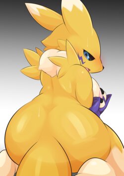 [Type (Type_gre)] Renamon Group Sex (Digimon)