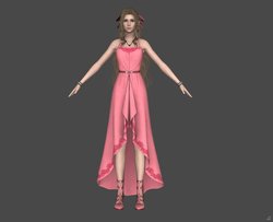 [J.A.] FF7 Remake | Aerith Reference
