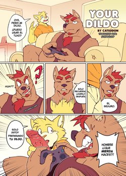 (Kemoket 8) [Miwa Building (Catsudon)] Your Dildo (Yuujuu Fudan IV) [Spanish] {Steppdudp}