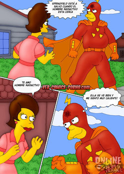 Radioactive Man – The Simpsons español [Ver-Comics-Porno.com]