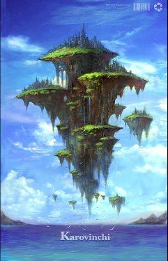 Fantasy Lands. Mystic Places and Other Worlds