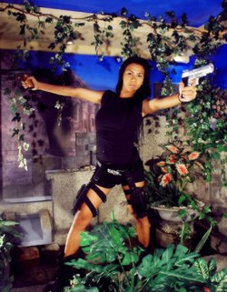 Abhie is Tomb Raider